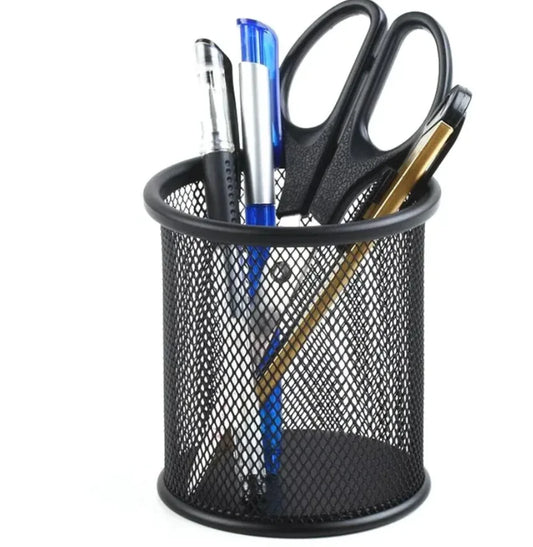 Metal Mesh Pen Holder